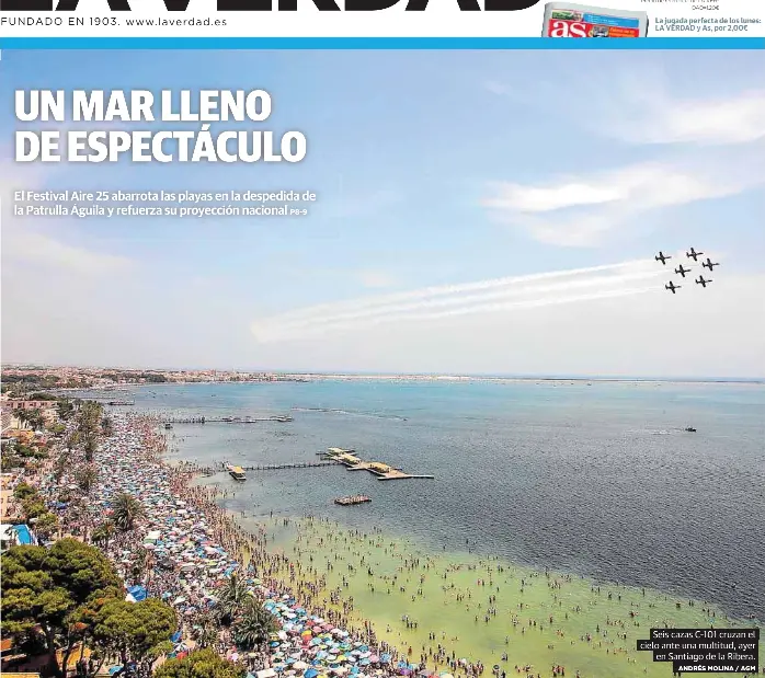 UN MAR LLENO DE ESPECTÁCULO