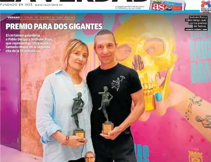 PREMIO PARA DOS GIGANTES