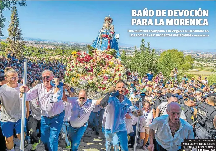 BAÑO DE DEVOCIÓN PARA LA MORENICA