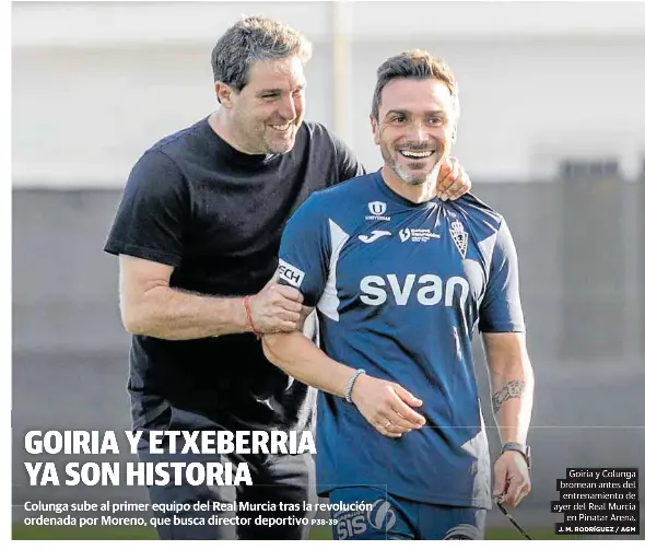 GOIRIA Y ETXEBERRIA YA SON HISTORIA