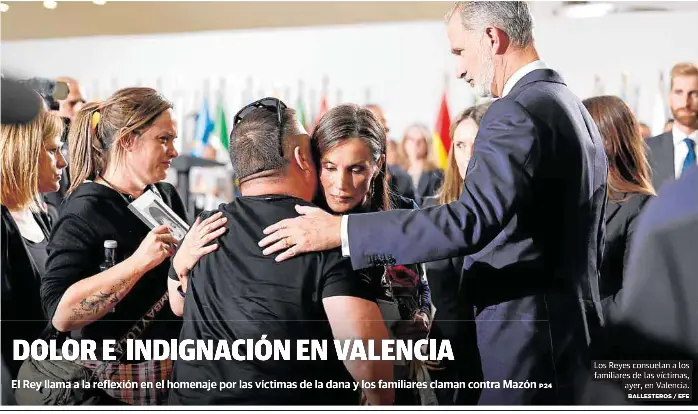 DOLOR E INDIGNACIÓN EN VALENCIA