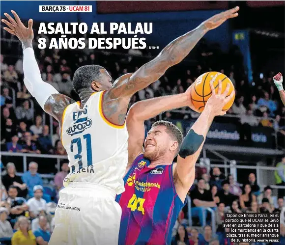 ASALT0 AL PALAU 8 AÑOS DESPUÉS
