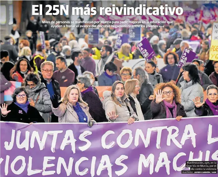 EL 25N MÁS REIVINDICATIVO