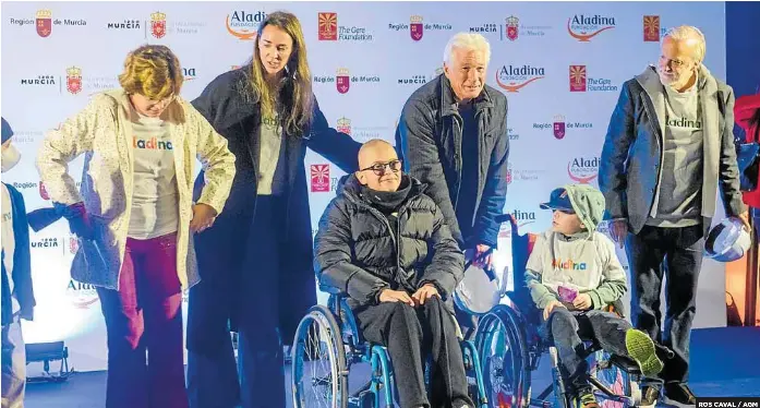 RICHARD GERE ENAMORA EN MURCIA