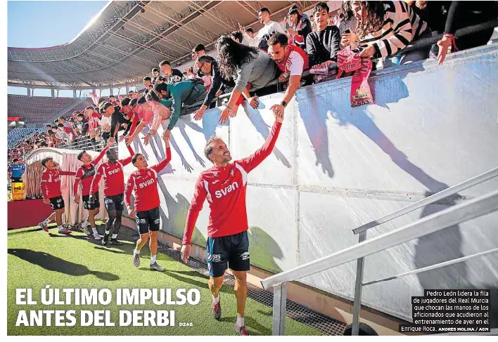 EL ÚLTIMO IMPULSO ANTES DEL DERBI