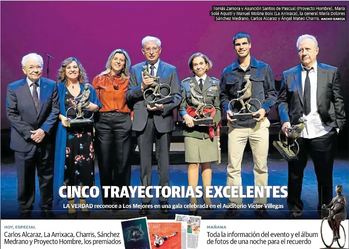 CINCO TRAYECTORIAS EXCELENTES