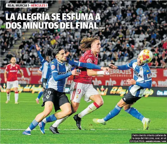 LA ALEGRÍA SE ESFUMA A DOS MINUTOS DEL FINAL