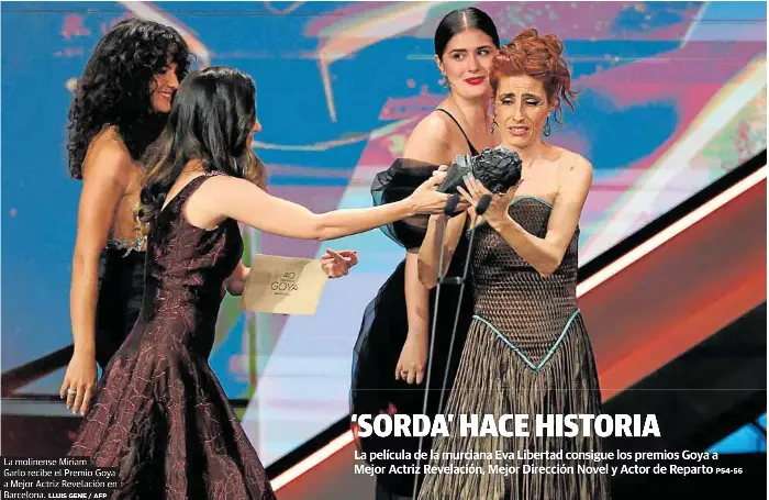 ‘SORDA’ HACE HISTORIA