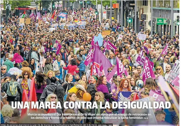 UNA MAREA CONTRA LA DESIGUALDAD