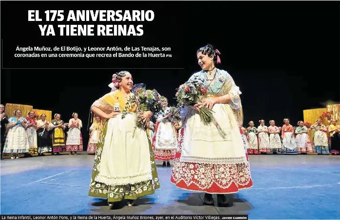EL 175 ANIVERSARIO YA TIENE REINAS