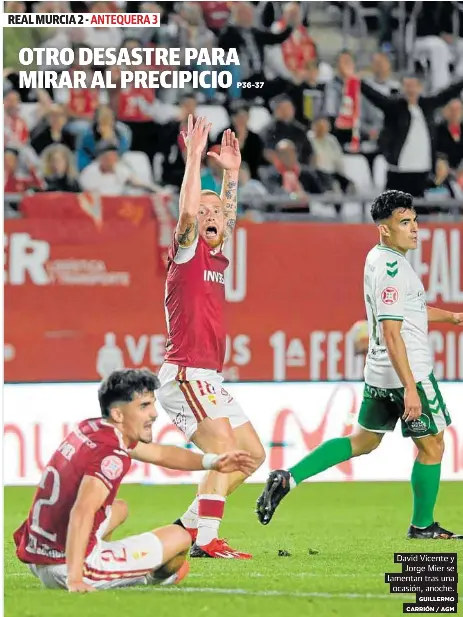 OTRO DESASTRE PARA MIRAR AL PRECIPICIO