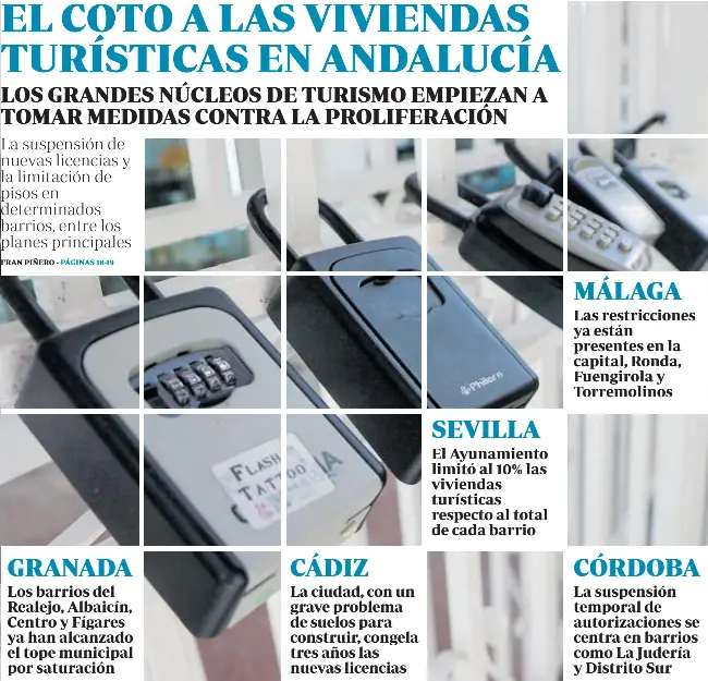 EL COTO A LAS VIVIENDAS TURÍSTICAS EN ANDALUCÍA