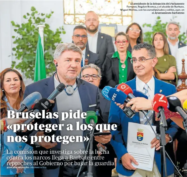 BRUSELAS PIDE «PROTEGER A LOS QUE NOS PROTEGEN»