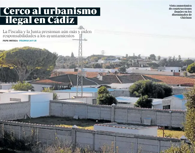 CERCO AL URBANISMO ILEGAL EN CÁDIZ