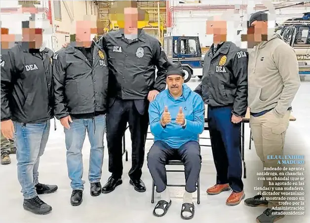 EE.UU. EXHIBE A MADURO
