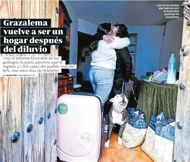 GRAZALEMA VUELVE A SER UN HOGAR DESPUÉS DEL DILUVIO