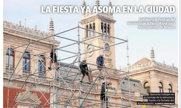 LA FIESTA YA ASOMA EN LA CIUDAD