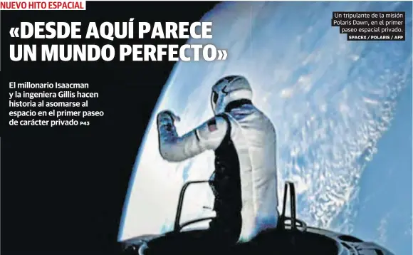 «DESDE AQUÍ PARECE UN MUNDO PERFECTO»