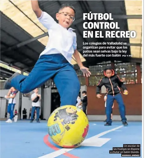 FÚTBOL CONTROL EN EL RECREO