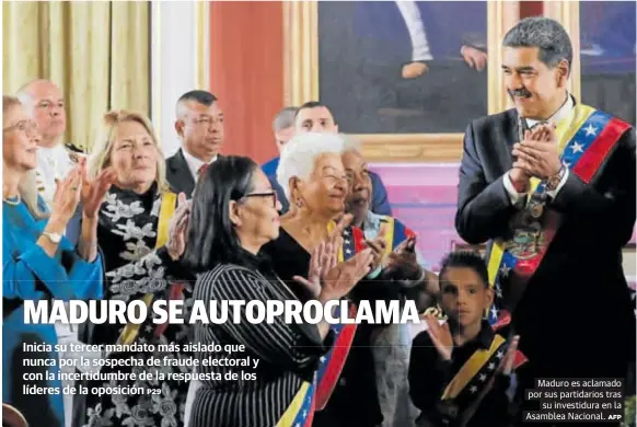 MADURO SE AUTOPROCLAMA