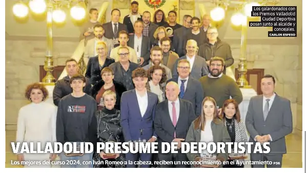 VALLADOLID PRESUME DE DEPORTISTAS