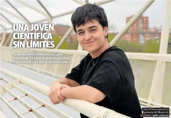 UNA JOVEN CIENTÍFICA SIN LÍMITES