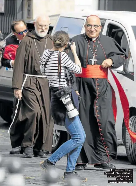 YA ESTÁN EN ROMA LOS 133 CARDENALES ELECTORES