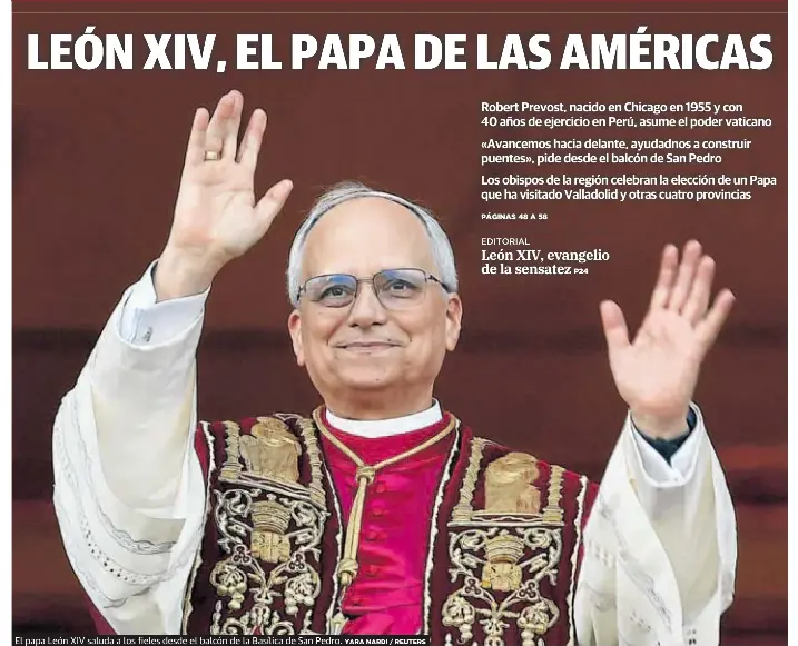 LEÓN XIV, EL PAPA DE LAS AMÉRICAS