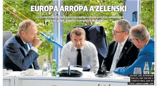 EUROPA ARROPA A ZELENSKI