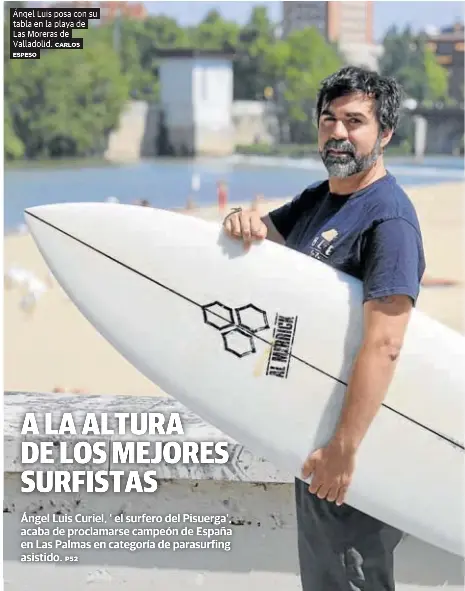 A LA ALTURA DE LOS MEJORES SURFISTAS
