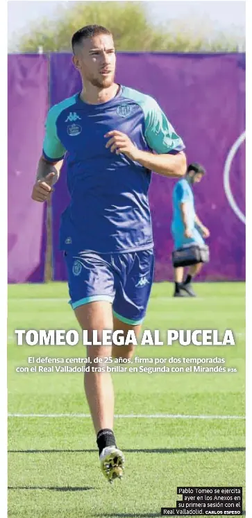 TOMEO LLEGA AL PUCELA