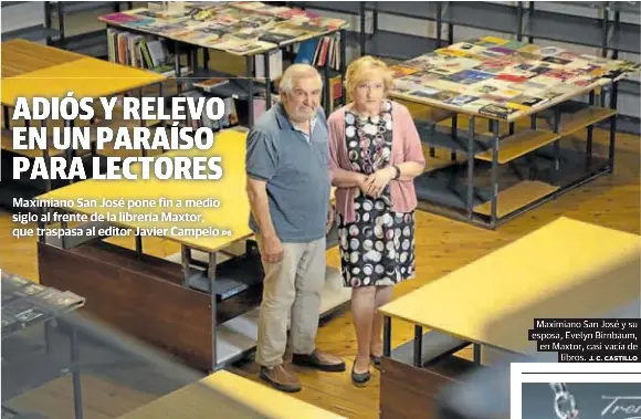 ADIÓS Y RELEVO EN UN PARAÍSO PARA LECTORES