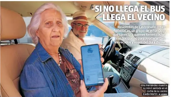 SI NO LLEGA EL BUS LLEGA EL VECINO