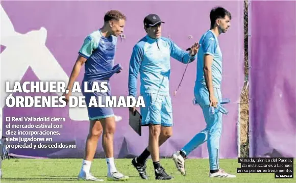 LACHUER, A LAS ÓRDENES DE ALMADA
