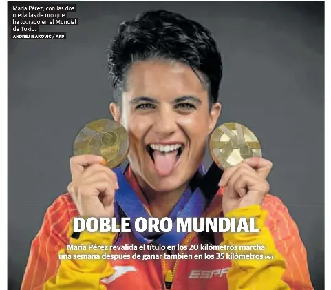DOBLE ORO MUNDIAL