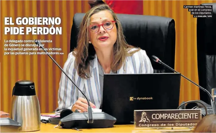 EL GOBIERNO PIDE PERDÓN