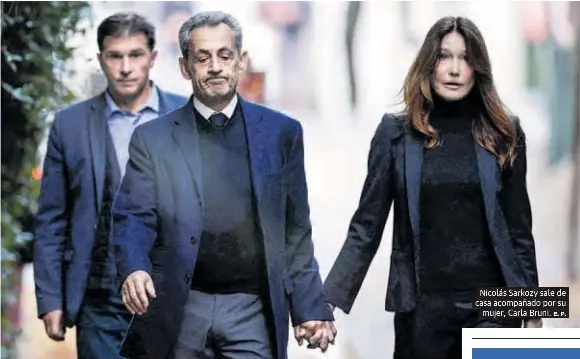 SARKOZY YA DUERME EN PRISIÓN