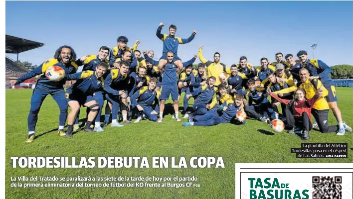 TORDESILLAS DEBUTA EN LA COPA