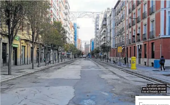 EL ASFALTADO PONDRÁ FIN A LA OBRA DE GAMAZO