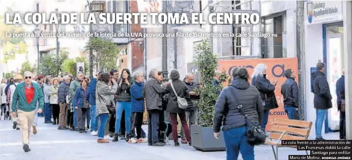 LA COLA DE LA SUERTE TOMA EL CENTRO