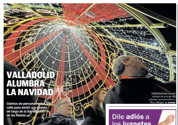 VALLADOLID ALUMBRA LA NAVIDAD