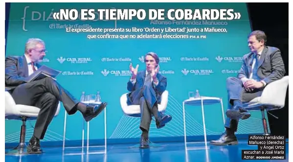 «NO ES TIEMPO DE COBARDES»