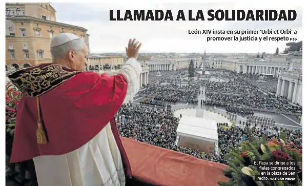 LLAMADA A LA SOLIDARIDAD