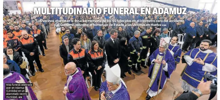 MULTITUDINARIO FUNERAL EN ADAMUZ