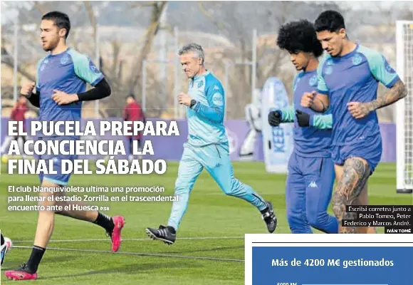 EL PUCELA PREPARA A CONCIENCIA LA FINAL DEL SÁBADO