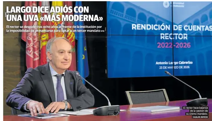 LARGO DICE ADIÓS CON UNA UVA «MÁS MODERNA»