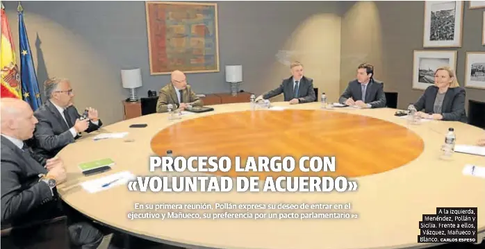 PROCESO LARGO CON «VOLUNTAD DE ACUERDO»
