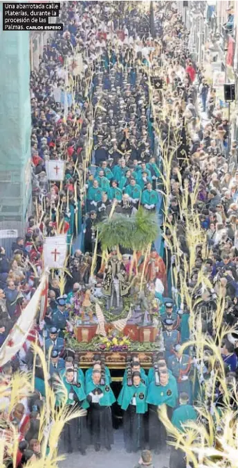 LA BORRIQUILLA SE ABRE PASO ENTRE EL FRÍO