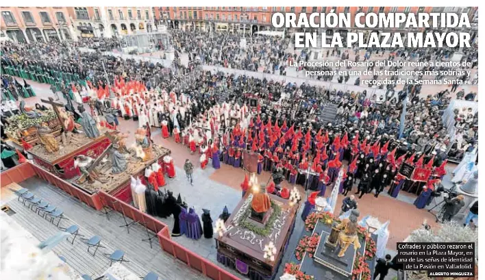 ORACIÓN COMPARTIDA EN LA PLAZA MAYOR