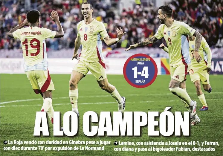 A LO CAMPEÓN